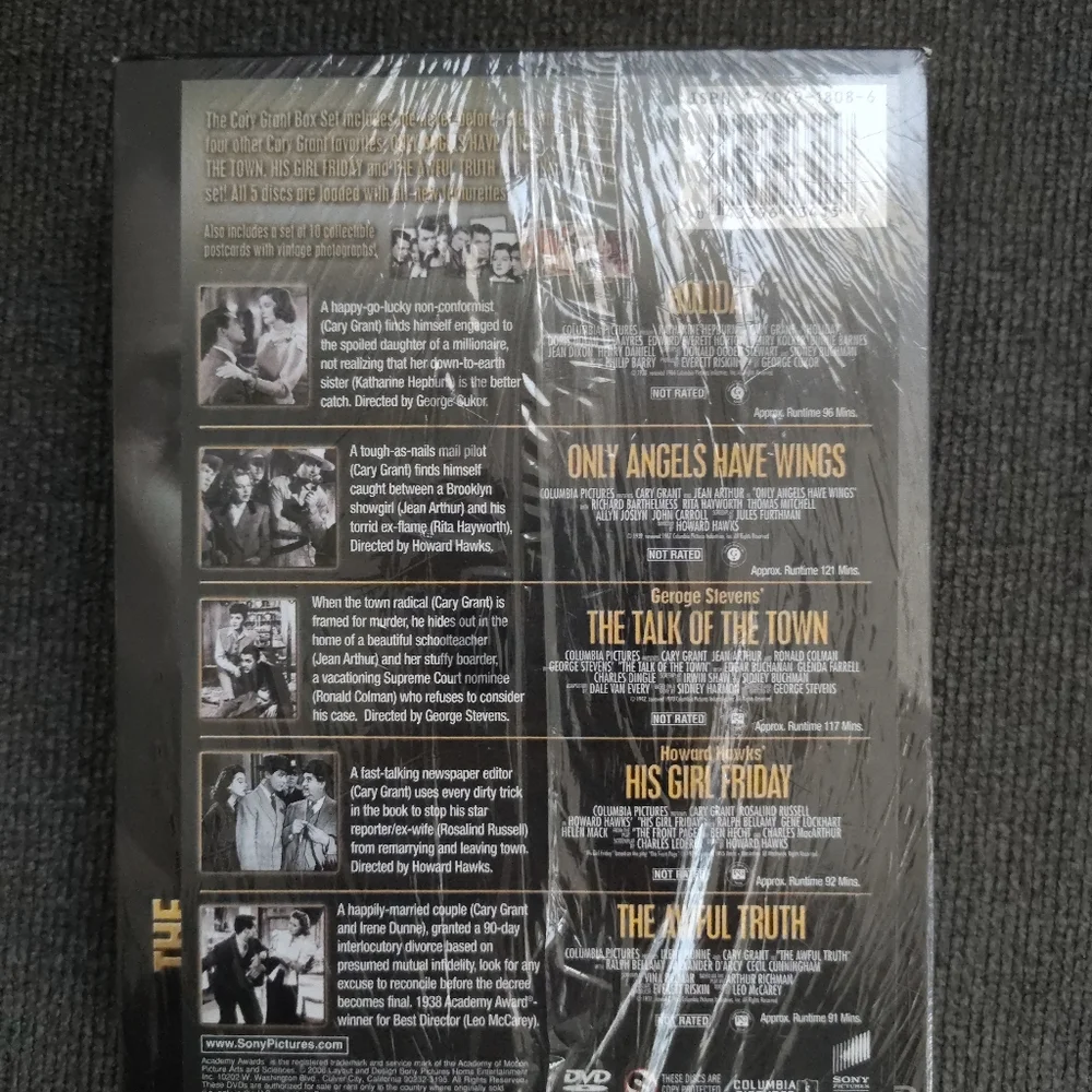 Cary Grant Box Set - Black and White Edition